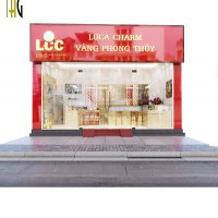 Thiết kế tiệm vàng Luca Charm - Hà Nội